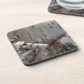 Dessous-de-verre Curly Birch Bark Tree Rustic (Côté gauche)