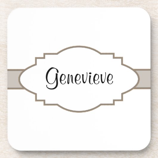 Dessous-de-verre Customise-Le ! Plaque (Devant)