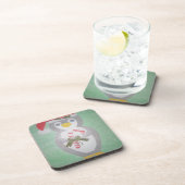 Dessous-de-verre Cute Christmas Penguin (Côté Droit)