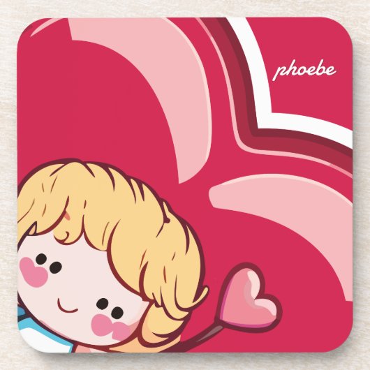 Dessous-de-verre Cute Cupide (Devant)