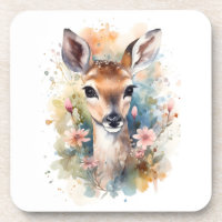 Cute Forest Baby Chers pintes Nursery Art