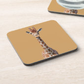 Dessous-de-verre Cute giraffe face (Côté gauche)