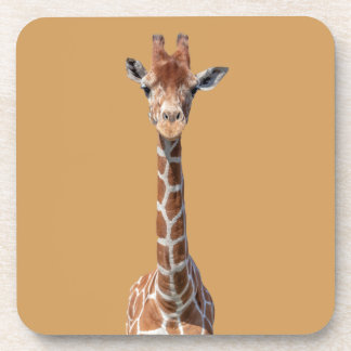 Dessous-de-verre Cute giraffe face