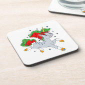 Dessous-de-verre Cute jolly unicorn (Côté gauche)