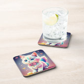 Dessous-de-verre Cute Kitten-84301 coloré (Côté Droit)