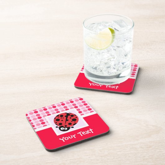 Dessous-de-verre Cute Ladybug (Côté Droit)