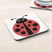 Dessous-de-verre Cute Ladybug (Côté gauche)