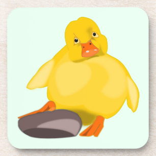 Dessous-de-verre Cute Yellow Duck