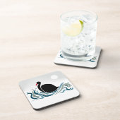 Dessous-de-verre Cygne noir (Côté Droit)