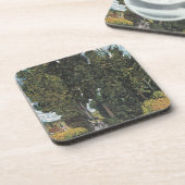 Dessous-de-verre Cypress Trees par Van Gogh (Côté gauche)