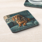 Dessous-de-verre Dachshund (Côté gauche)
