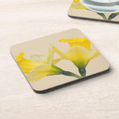Dessous-de-verre Daffodique jaune (Côté gauche)