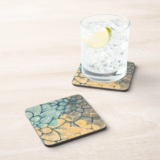 Dessous-de-verre Dahlia Dance I (Côté Droit)