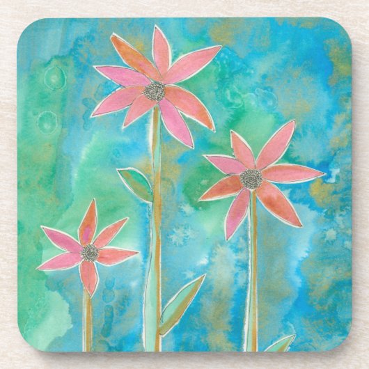 Dessous-de-verre Dainty Daisies III (Devant)
