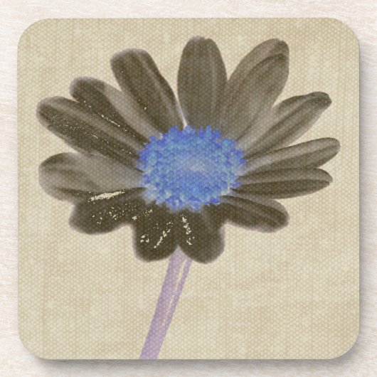 Dessous de verre Daisy Flower Art (Devant)
