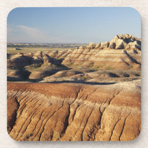 Dessous-de-verre Dakota du Sud, Parc national des Badlands, Badland