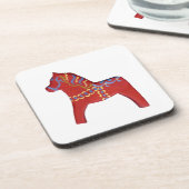 Dessous de verre Dala Horse (Côté gauche)