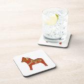 Dessous de verre Dala Horse (Côté Droit)