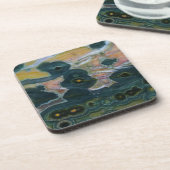 Dessous-de-verre Dalle de Jasper Océan (Côté gauche)