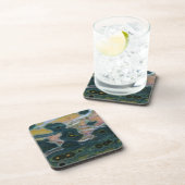 Dessous-de-verre Dalle de Jasper Océan (Côté Droit)