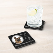 Dessous de verre d'allemand Shepherd Mom (Côté Droit)