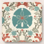 Dessous-de-verre Damas côtier II (Devant)