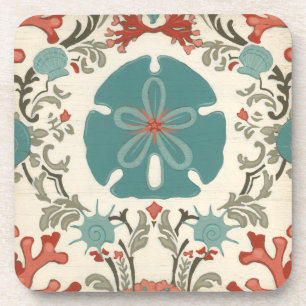 Dessous-de-verre Damas côtier II