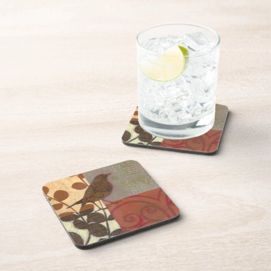 Dessous-de-verre Damask Sparrow (Côté Droit)