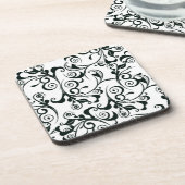 Dessous-de-verre Damassé (Côté gauche)