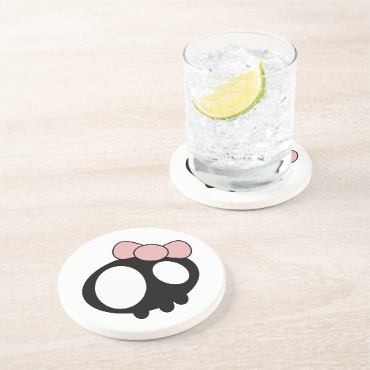 Dessous de verre dame foncé (Côté)