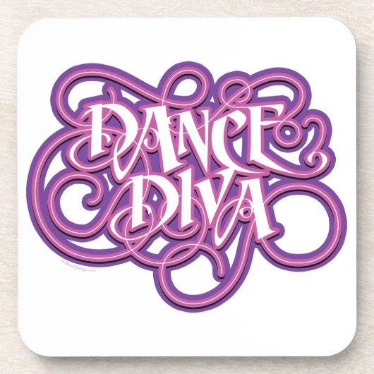 Dessous-de-verre Dance Diva (Devant)