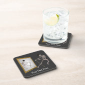 Dessous-de-verre Dancing Skeleton Drôle Ensemble de Dessous de verr (Côté Droit)