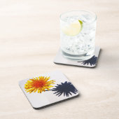 Dessous-de-verre Dandelion et ombre coastercnm (Côté Droit)