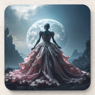 Dessous-de-verre Dans la lueur de la lune