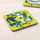 Dessous-de-verre Danse (Côté gauche)