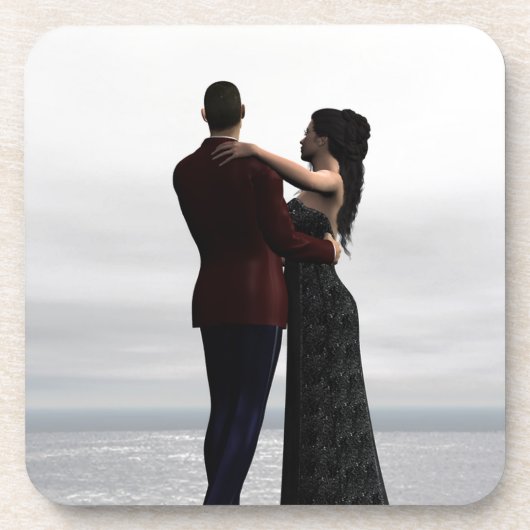 Dessous-de-verre Danse avec moi (Devant)