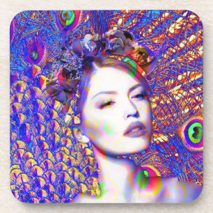 Dessous-de-verre Danse de Peacock