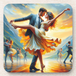 Dessous-de-verre Danse de Salon Danse Swing Musique Danse
