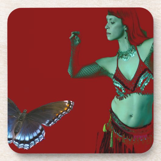 Dessous-de-verre Danse papillon (Devant)