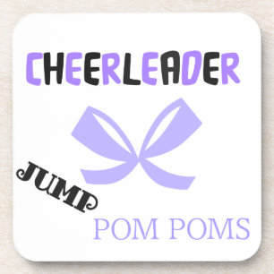 Dessous-de-verre Danse pom-pom girl