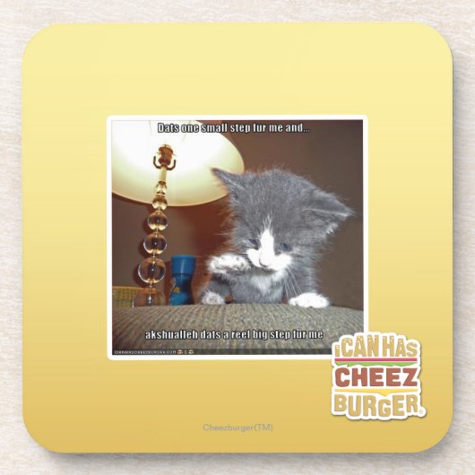 Dessous-de-verre Danser un petit pas me fourrure (Devant)