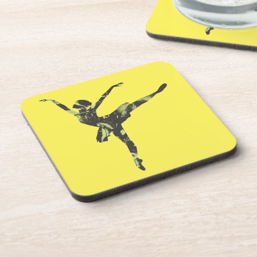 Dessous-de-verre Danseur de ballet moderne danse moderne (Côté gauche)