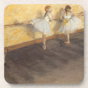 Dessous-de-verre Danseurs au Bar par Edgar Degas, Ballet Vintage