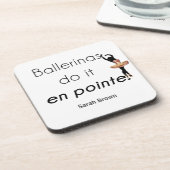 Dessous-de-verre Danseuses de ballet alors ! (Côté gauche)