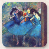 Dessous-de-verre Danseuses en bleu par Edgar Degas, Art de ballet v (Devant)