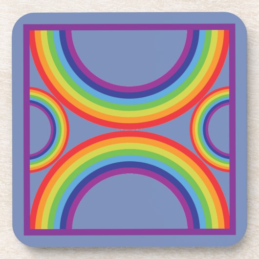 Dessous de verre d'arc-en-ciel (Devant)