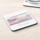 Dessous de verre d'architecture Georgia Kazbegi (Côté gauche)