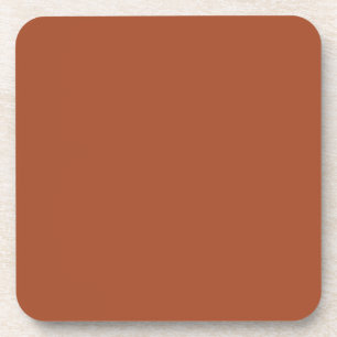 Dessous-de-verre Dark Brown Terracotta Clay Solid Color 022-40-26