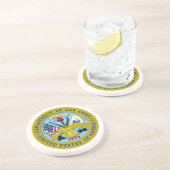 Dessous de verre d'armée (Côté)