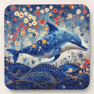 Dessous-de-verre Dauphin lunaire